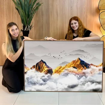 Quadro Decorativo Pico Da Montanha