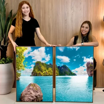 Kit Quadro Decorativo Landscape In Thailand I