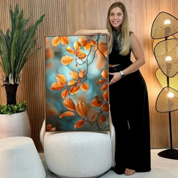 Quadro Decorativo Folhagem Delicada I