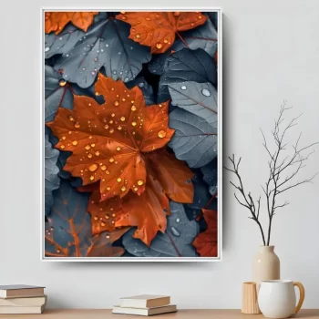 Quadro Decorativo Folha Outonada I