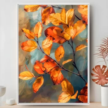 Quadro Decorativo Folhagem Delicada II