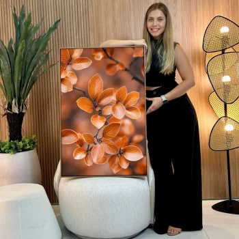 Quadro Decorativo Folhagem Delicada III