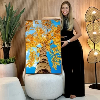 Quadro Decorativo Ipê Amarelo