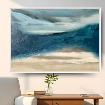 Quadro Decorativo Pintura Abstrata III