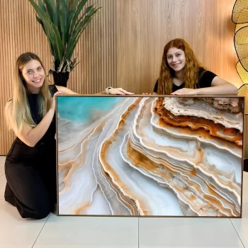 Quadro Decorativo Paisagem Rochosa III