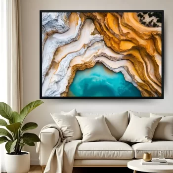 Quadro Decorativo Paisagem Rochosa IV