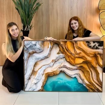 Quadro Decorativo Paisagem Rochosa IV