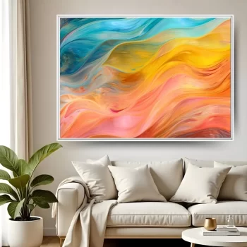 Quadro Decorativo Abstrato Color II