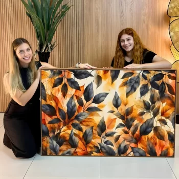 Quadro Decorativo  Folhas II