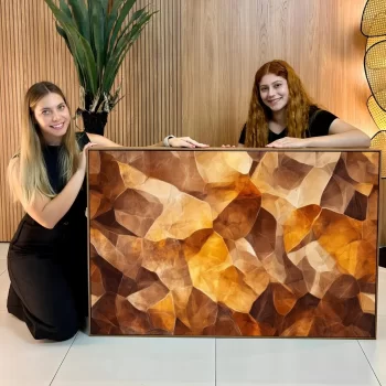 Quadro Decorativo Abstrato Stone II