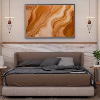 Quadro Decorativo Tons Terrosos