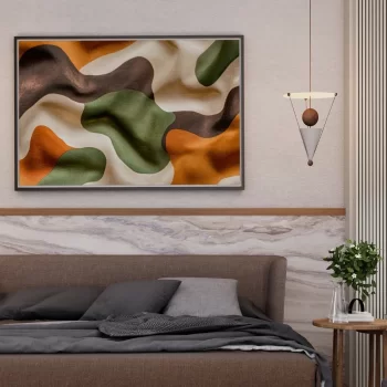 Quadro Decorativo Abstrato Camu
