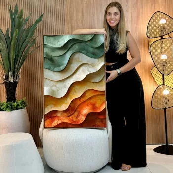 Quadro Decorativo Novas Ondas Abstratas