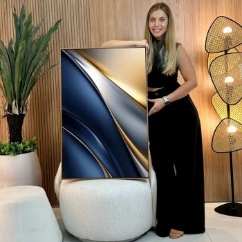 Quadro Decorativo Textura Azul Com Ouro