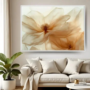 Quadro Decorativo Floral Elegante