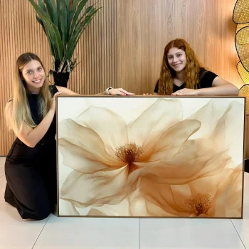 Quadro Decorativo Floral Elegante