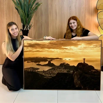 Quadro Decorativo Vista Rio De Janeiro