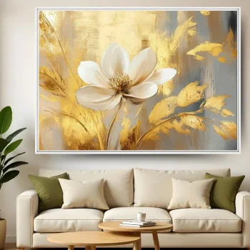 Quadro Decorativo Floral Clássico