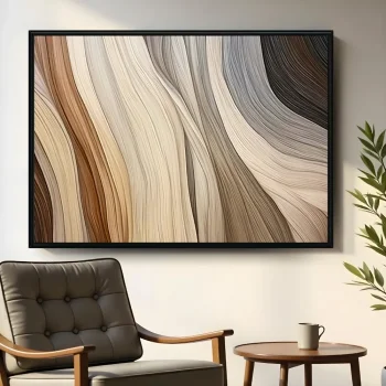 Quadro Decorativo Abstrato Contemporâneo