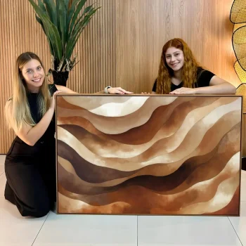 Quadro Decorativo Tons da Casa