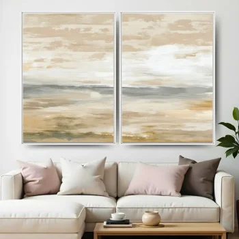 Kit Quadro Decorativo Brilho do Silêncio