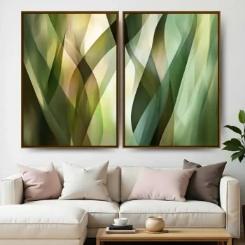 Kit Quadro Decorativo Movimento Sutil