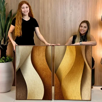 Kit Quadro Decorativo Contraste Vital