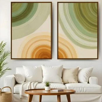 Kit Quadro Decorativo Horizonte de Cores