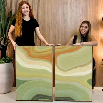 Kit Quadro Decorativo Essência em Movimento