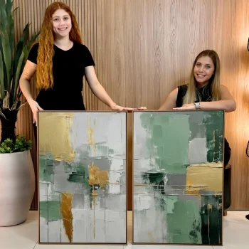 Kit Quadro Decorativo Fragmentos do Infinito