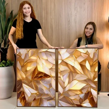 Kit Quadro Decorativo Harmonia Oculta