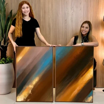 Kit Quadro Decorativo Energia em Expansão