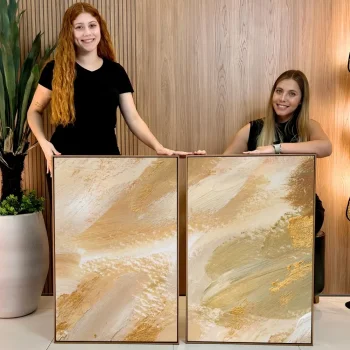 Kit Quadro Decorativo Constelação Interior