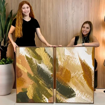 Kit Quadro Decorativo Essência Moderna