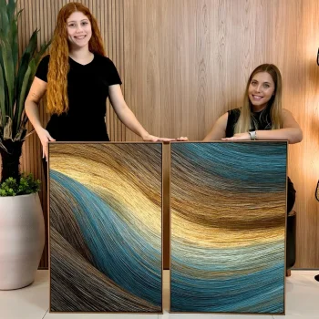 Kit Quadro Decorativo Abstrato Versátil