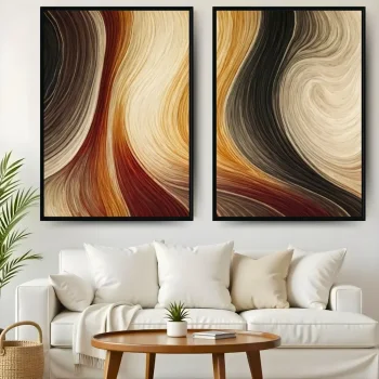 Kit Quadro Decorativo Design Atemporal