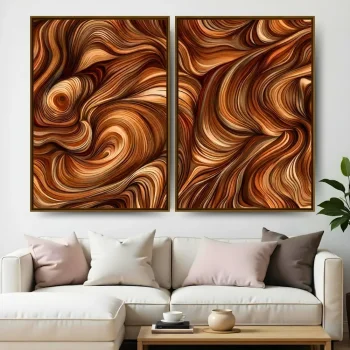 Kit Quadro Decorativo Estilo Contemporâneo