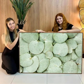 Quadro Decorativo Jardim Atemporal