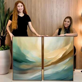 Kit Quadro Decorativo Expressão Contemporânea