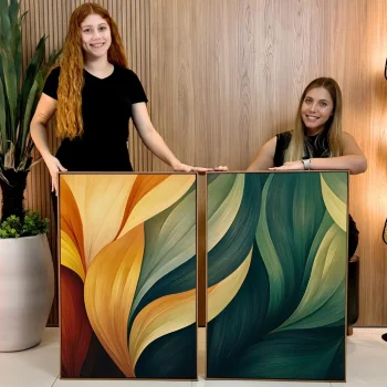 Kit Quadro Decorativo Composição Livre