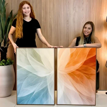 Kit Quadro Decorativo Equilíbrio Moderno