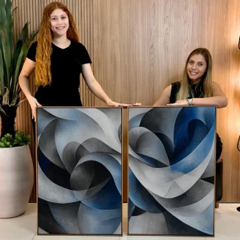 Kit Quadro Decorativo Dimensão Livre II