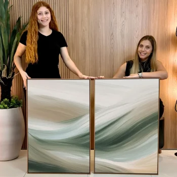 Kit Quadro Decorativo Harmonia Desconstruída I