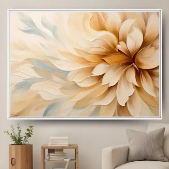 Quadro Decorativo Aurora Dourada I