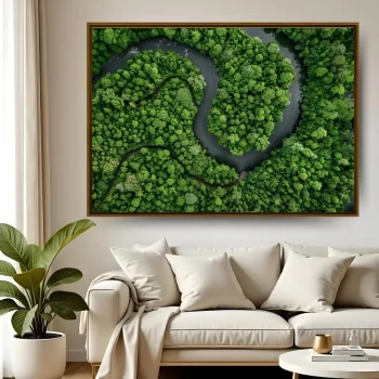 Quadro Decorativo Pulso da Selva