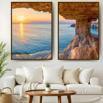 Quadro Decorativo Paisagem Litorânea