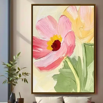 Quadro Decorativo Jardim Suave III