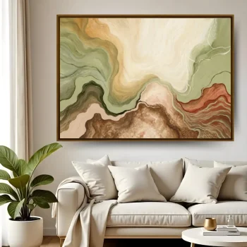Quadro Decorativo Camadas da Natureza II